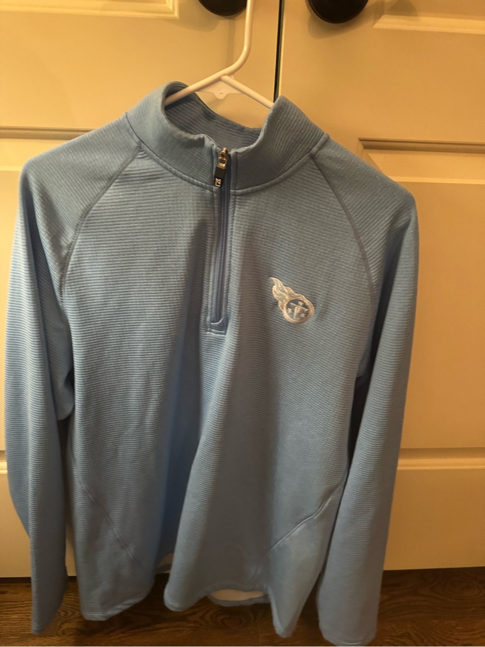 Cutter & Buck Tennessee Titans Quarter-Zip  Pullover